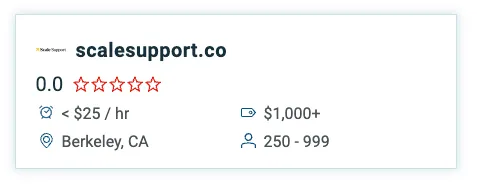 ScaleSupport Clutch Reviews